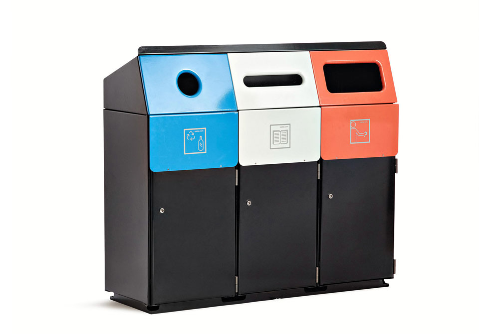 分类垃圾箱体案例