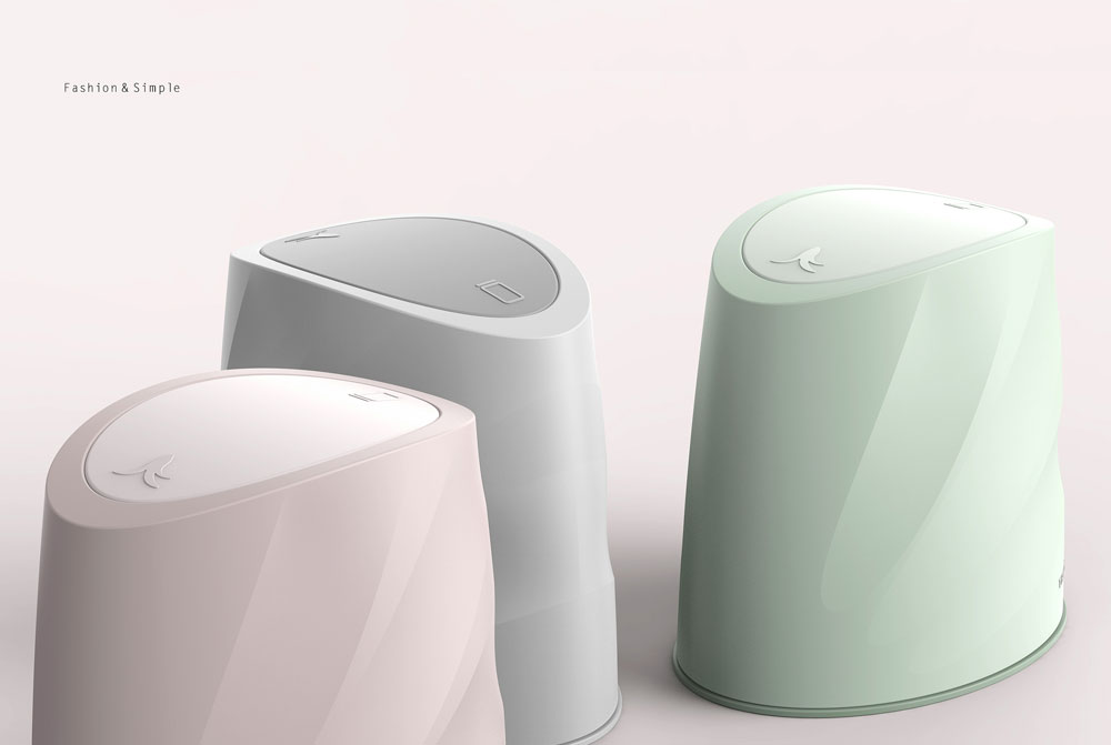 分类垃圾箱体案例