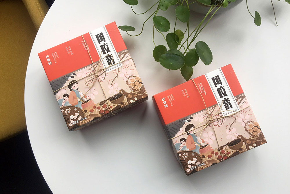 阿胶糕包装设计