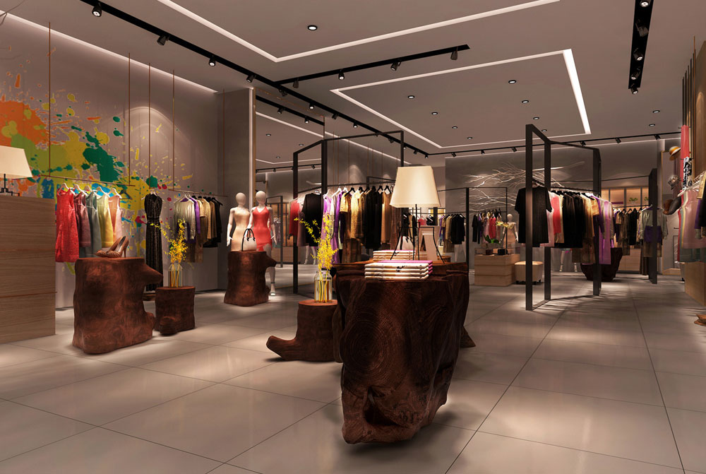 衣服门店设计