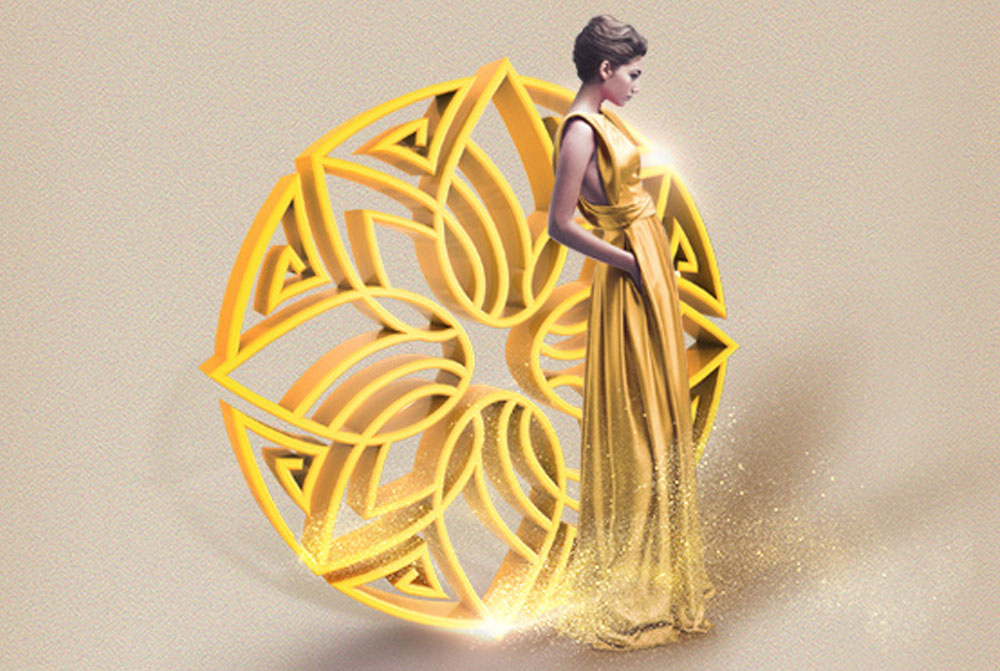 女士美容电子屏设计