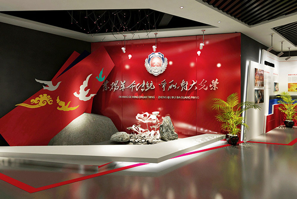 消防党建展厅设计案例