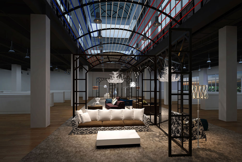 家居企业展厅设计案例